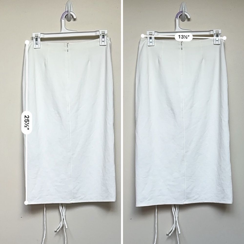 Revolve Hours Silvana Midi Dress in White Size Small - Picture 9 of 10